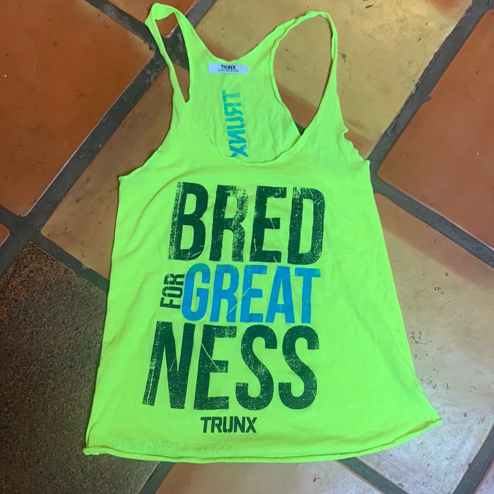 Trunx workout shirt